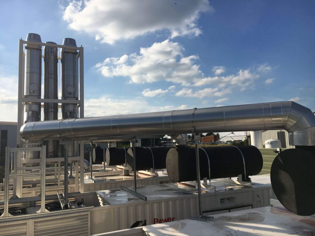Enrad waste heat recovery system for efficient cooling and heat pump applications